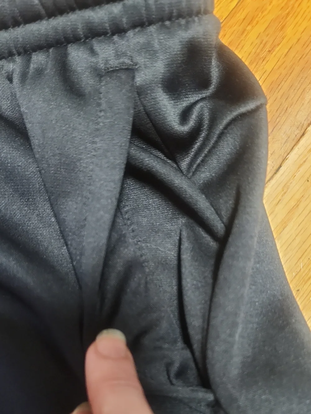 Boy's Black Athletic Pants - Classic Performance, YXL, EUC